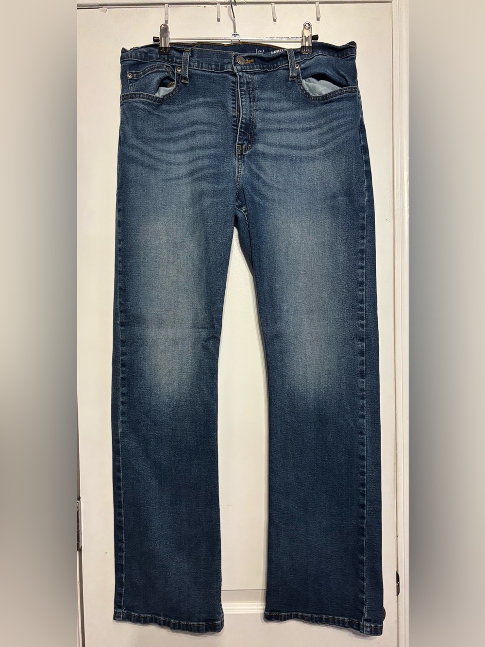 George Men's Boot-cut Jeans - Blue Wash